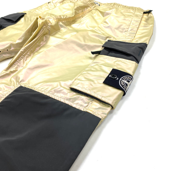 Stone Island Iridescent Reflective Cargo Trousers