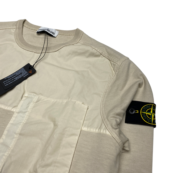 Stone Island 2020 Mussola Gommata Crewneck Sweatshirt Mat s Island