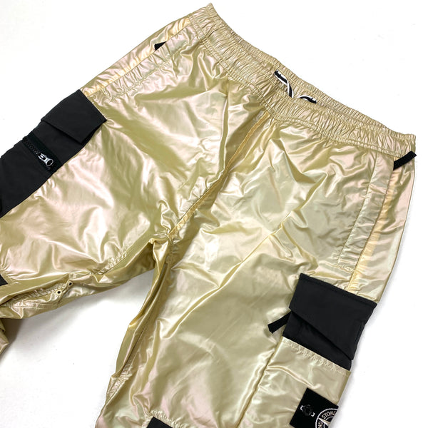 Stone Island Iridescent Reflective Cargo Trousers