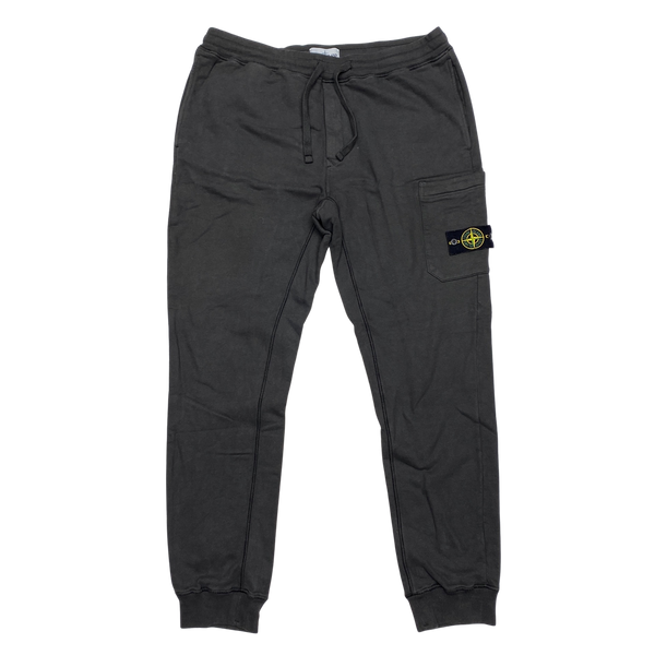 Stone Island 2020 Thick Cotton Grey Joggers