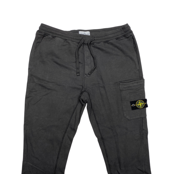Stone Island 2020 Thick Cotton Grey Joggers