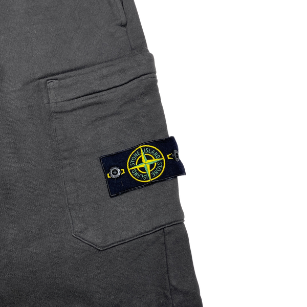 Stone Island 2020 Thick Cotton Grey Joggers