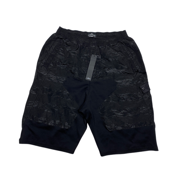 Stone Island Striped Nylon Metal Shadow Project Shorts