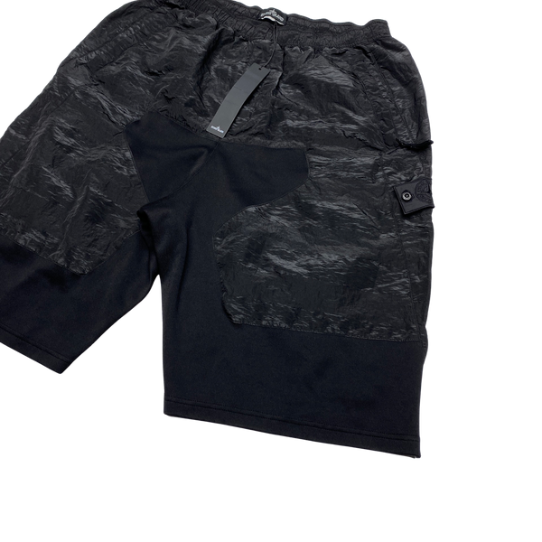 Stone Island Striped Nylon Metal Shadow Project Shorts