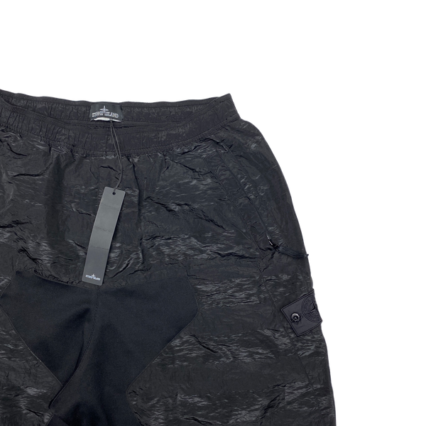 Stone Island Striped Nylon Metal Shadow Project Shorts