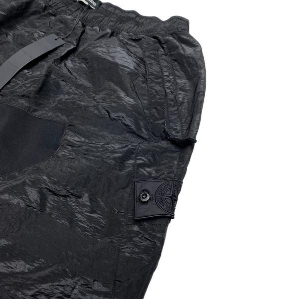 Stone Island Striped Nylon Metal Shadow Project Shorts