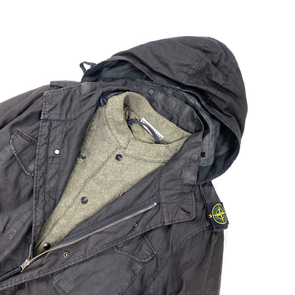 Stone Island 2005 Shoulder Badge Lino Flax Dutch Rope Jacket