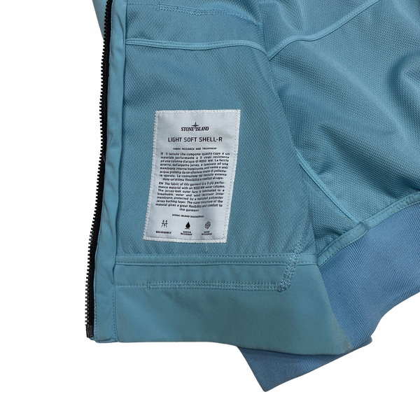 Stone Island 2017 Baby Blue Light Soft Shell R Jacket