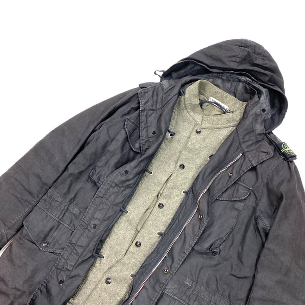 Stone Island 2005 Shoulder Badge Lino Flax Dutch Rope Jacket