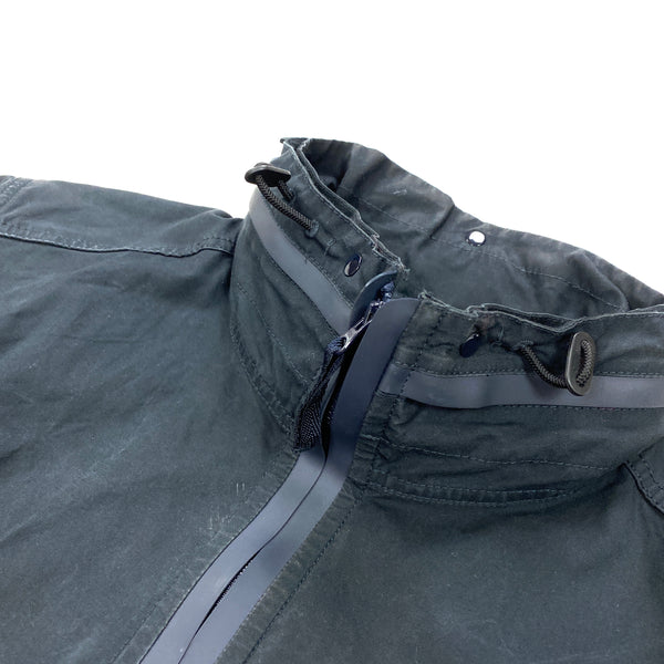 Stone Island Navy Weatherproof Cotton Ghost Jacket