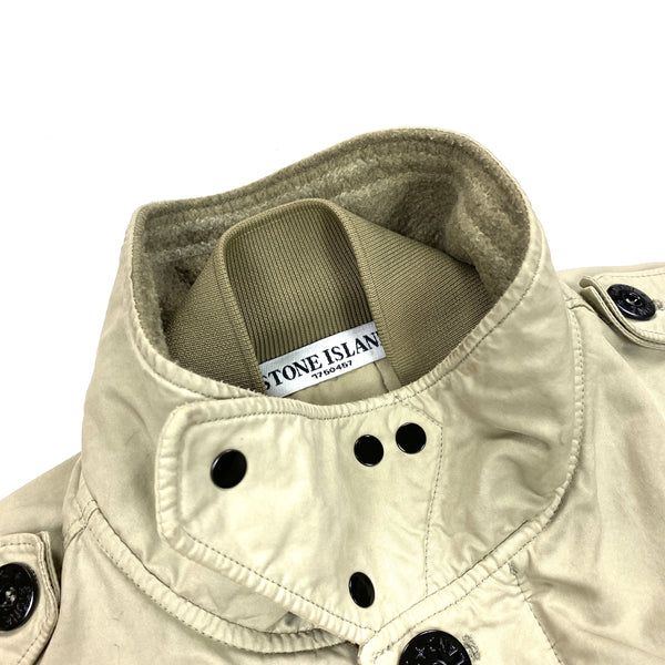 Stone Island Beige 2009 David TC Quilted Jacket