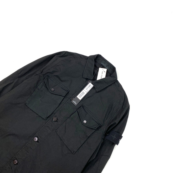 Stone Island Navy Ghost Overshirt