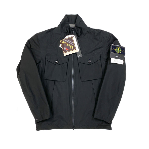 Stone Island Black Goretex Paclite Jacket