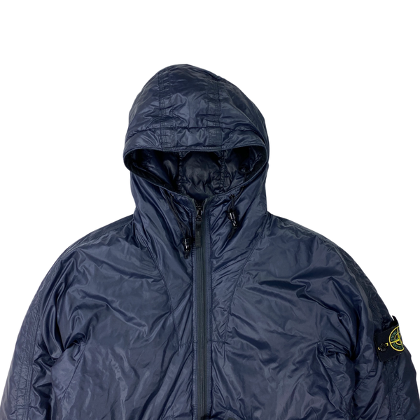 Stone Island Dark Navy Down Filled Nylon Puffer Jacket