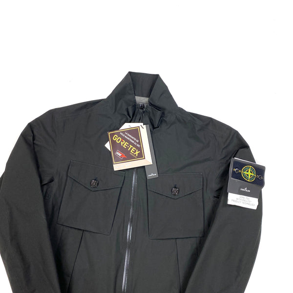 Stone Island Black Goretex Paclite Jacket
