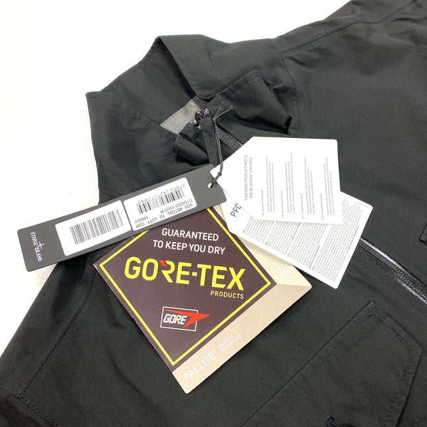 Stone Island Black Goretex Paclite Jacket