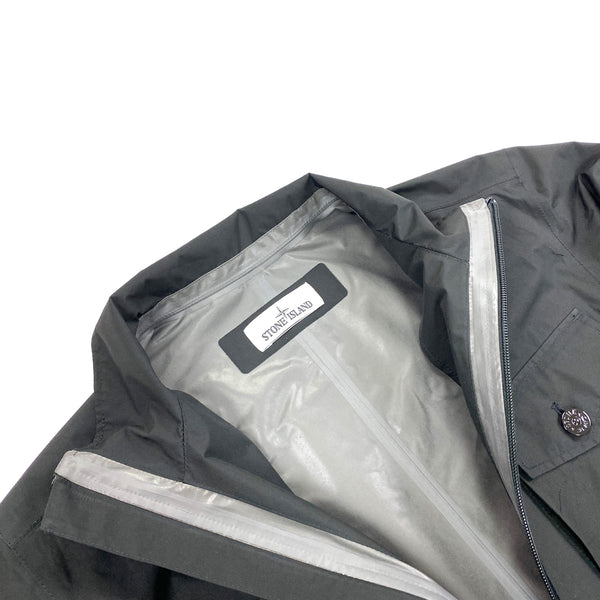 Stone Island Black Goretex Paclite Jacket