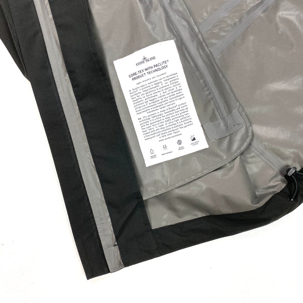 Stone Island Black Goretex Paclite Jacket