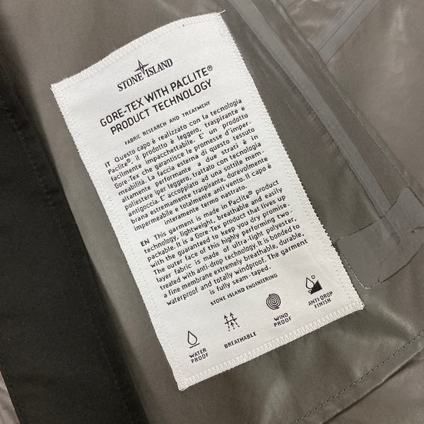 Stone Island Black Goretex Paclite Jacket
