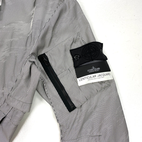 Stone Island Shadow Project Lenticular Jaquard Bomber Jacket