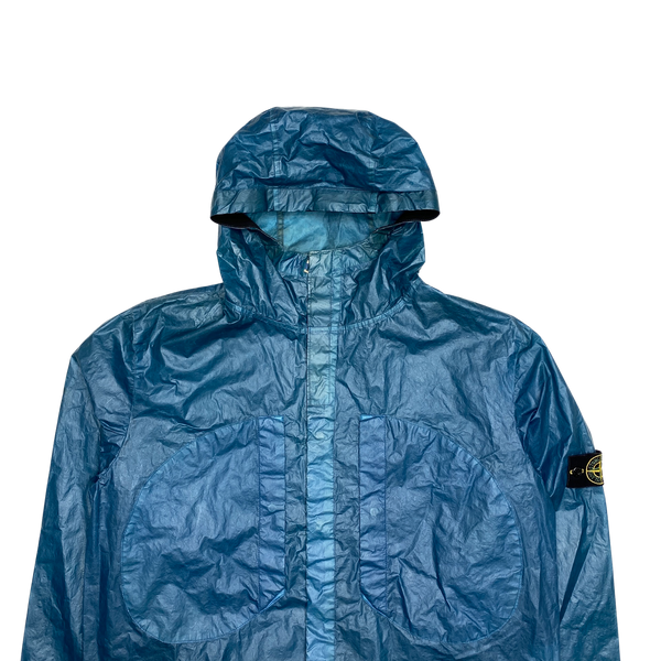Stone Island Blue SS2000 Laminated Jacket
