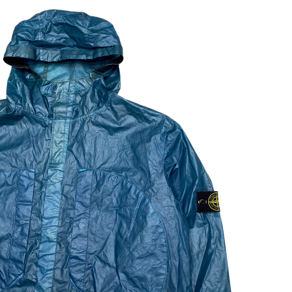 Stone Island Blue SS2000 Laminated Jacket