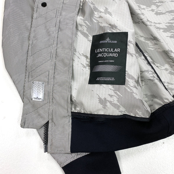 Stone Island Shadow Project Lenticular Jaquard Bomber Jacket