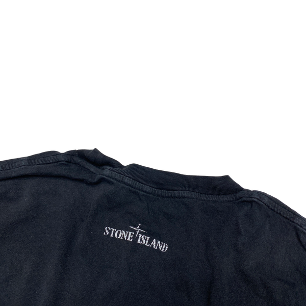 Stone Island 2017 Black Graphic T Shirt