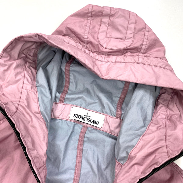 Stone Island Pink Membrana 3L TC Hooded Jacket