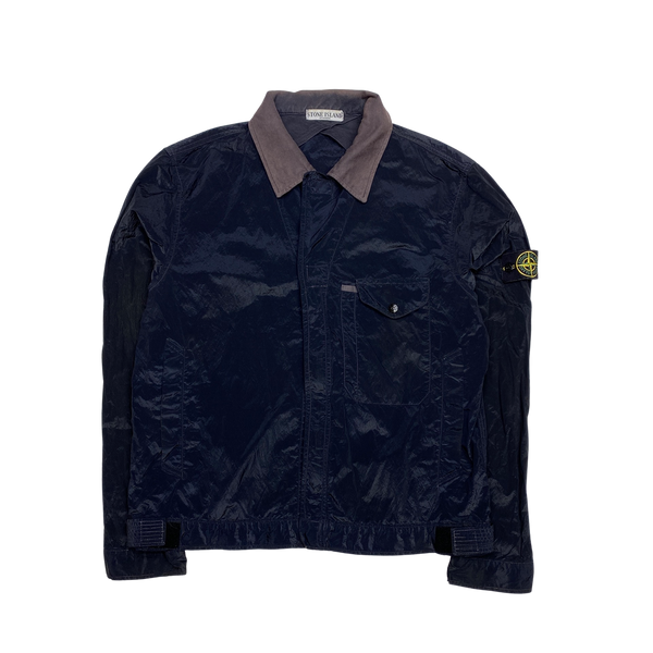 Stone Island 2006 Dark Navy Nylon Metal Jacket
