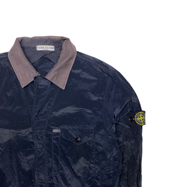 Stone Island 2006 Dark Navy Nylon Metal Jacket