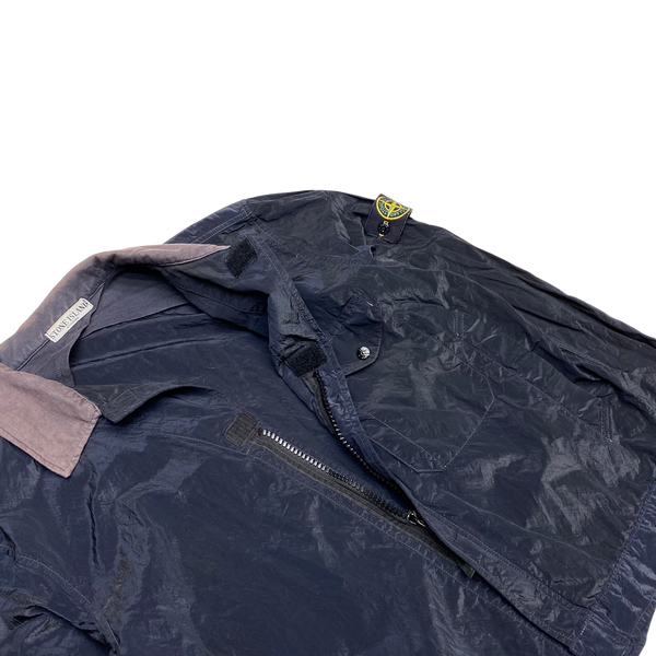 Stone Island 2006 Dark Navy Nylon Metal Jacket