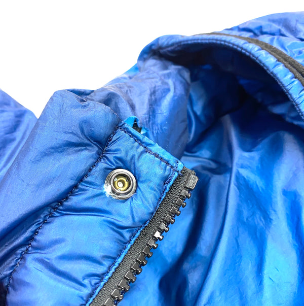 Stone Island Blue Garment Dyed 26g Puffer Jacket