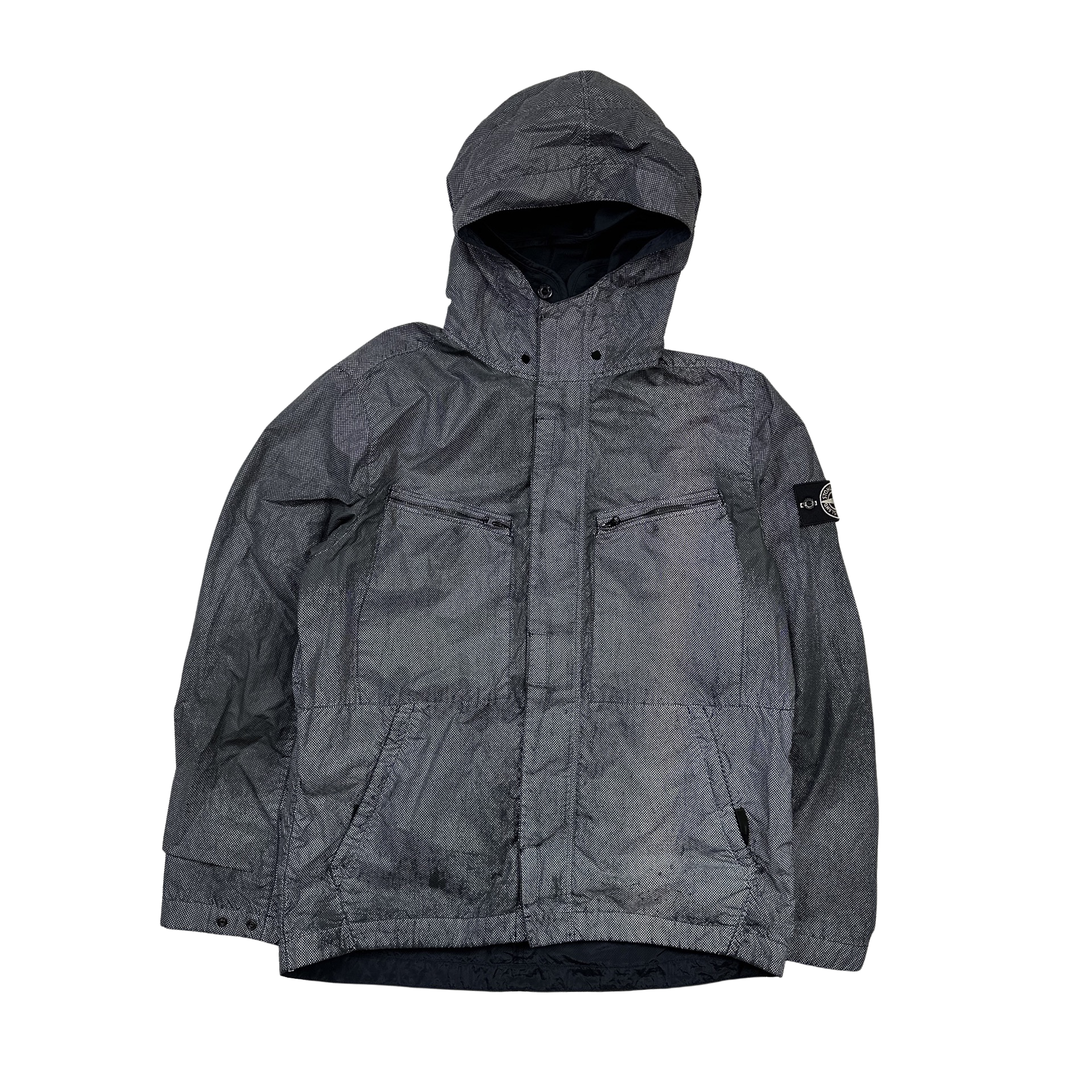 Stone Island 2016 Pixel Reflective Hooded Jacket XL Mat s Island