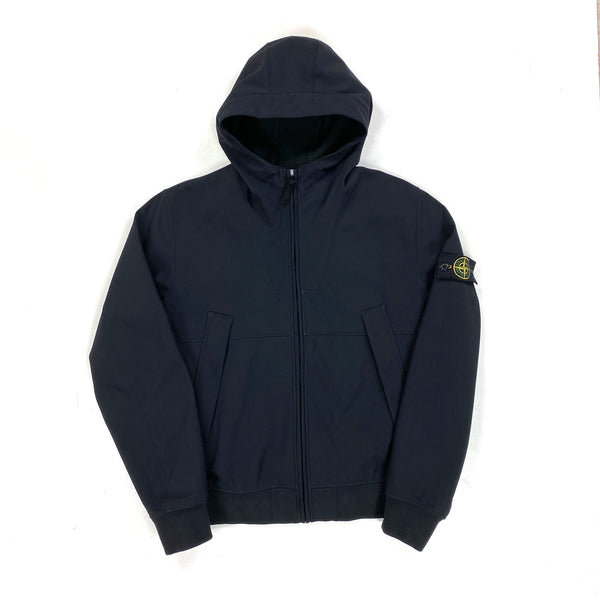 Stone island black clearance soft shell