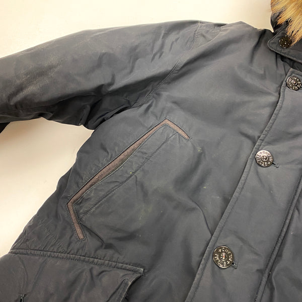 Stone Island Navy Micro Reps Down Filled Puffer Jacket