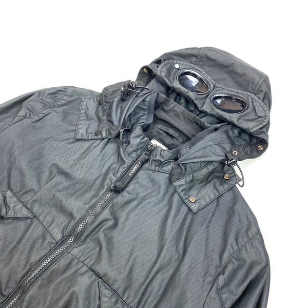 CP Company Charcoal Bi Mesh Goggle Jacket