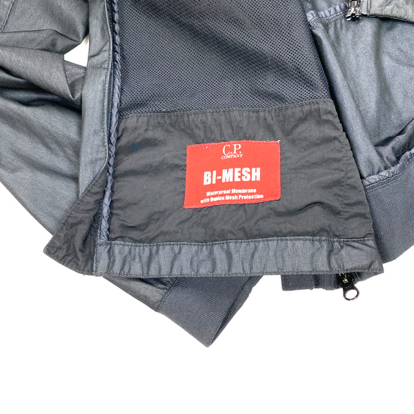 CP Company Charcoal Bi Mesh Goggle Jacket