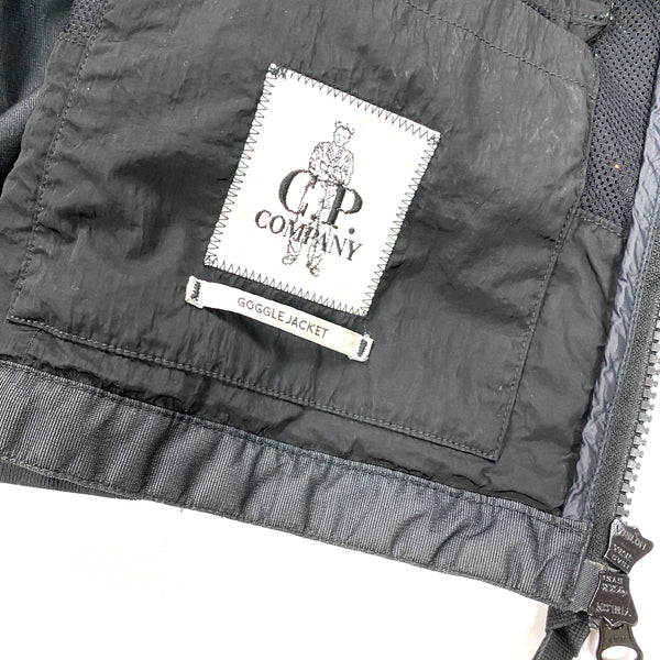 CP Company Charcoal Bi Mesh Goggle Jacket
