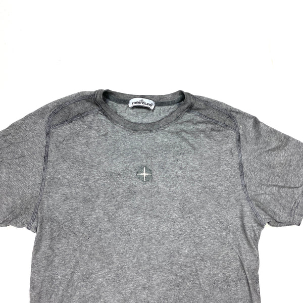 Stone Island Dust Treatment Grey T Shirt