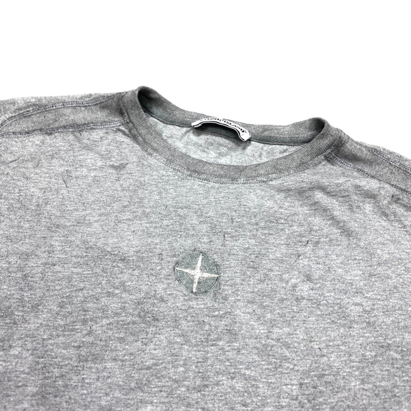 Stone Island Dust Treatment Grey T Shirt