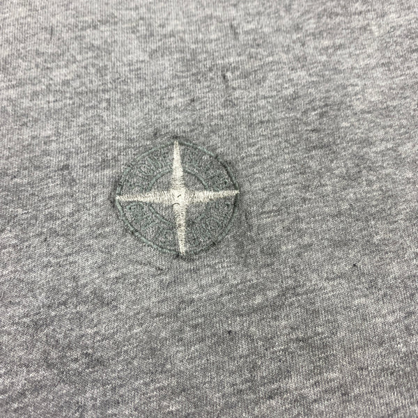 Stone Island Dust Treatment Grey T Shirt
