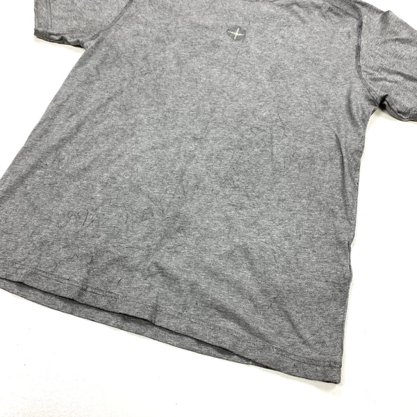 Stone Island Dust Treatment Grey T Shirt