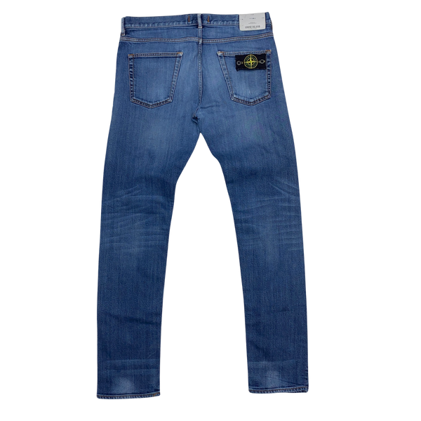 Stone Island 2015 RE T Light Wash Denim Jeans