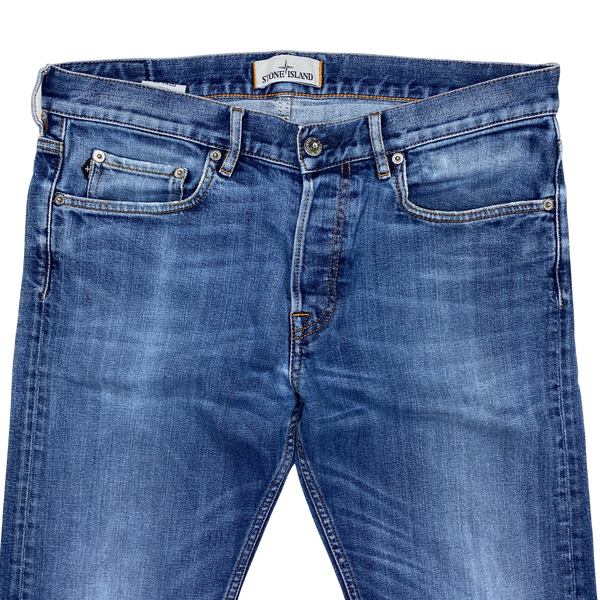 Stone Island 2015 RE T Light Wash Denim Jeans