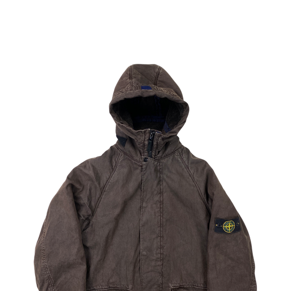 Stone Island Vintage Fleece Lined Parka Jacket