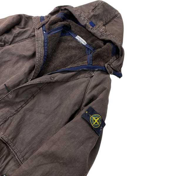 Stone Island Vintage Fleece Lined Parka Jacket