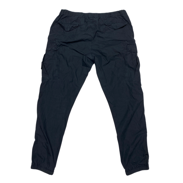 Stone Island 2016 Black Tapered Cargo Trousers
