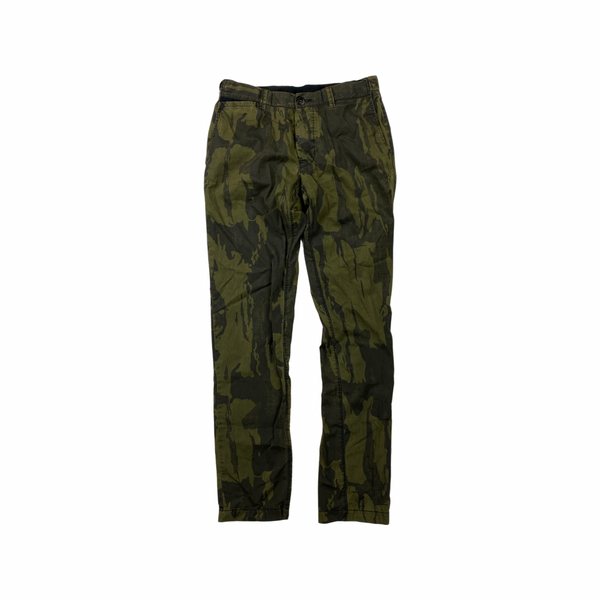 Stone Island Flowing Camo Cotton Trousers