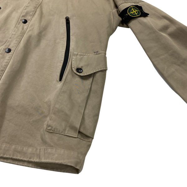 Stone Island Beige 2006 Beekeeper Mask Jacket